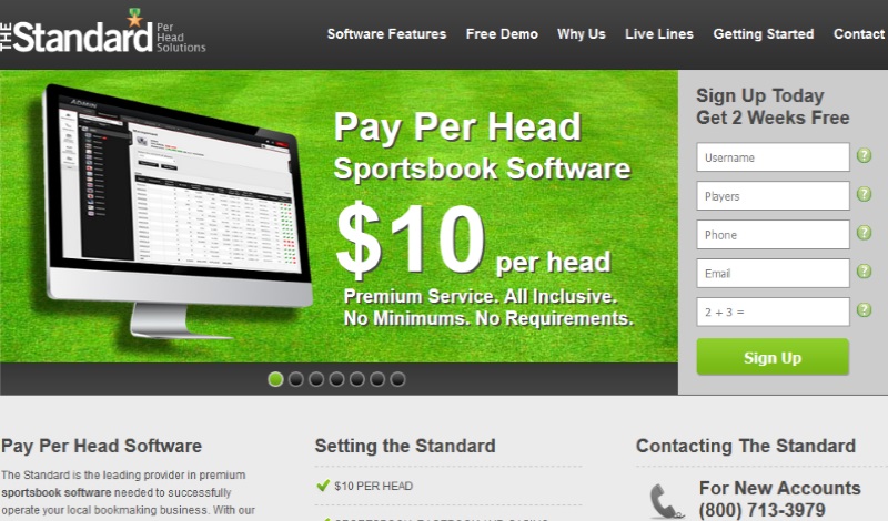 StandardPerHead.com Sportsbook Pay Per Head Review
