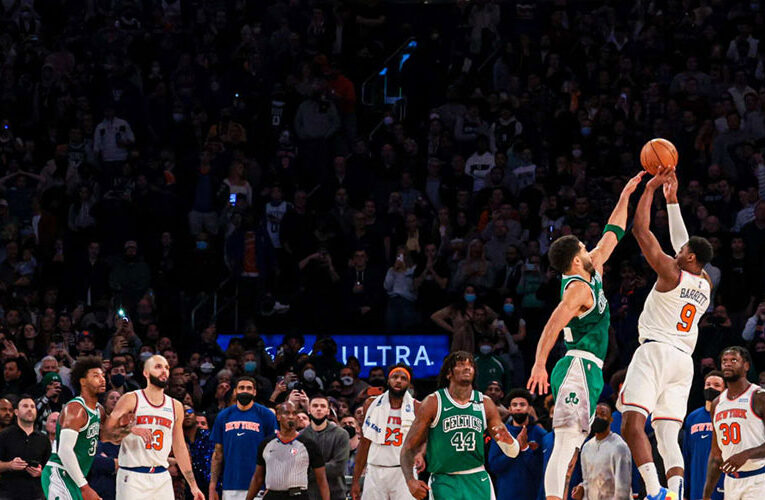Knicks Stun Celtics with 25-Point Comeback Win
