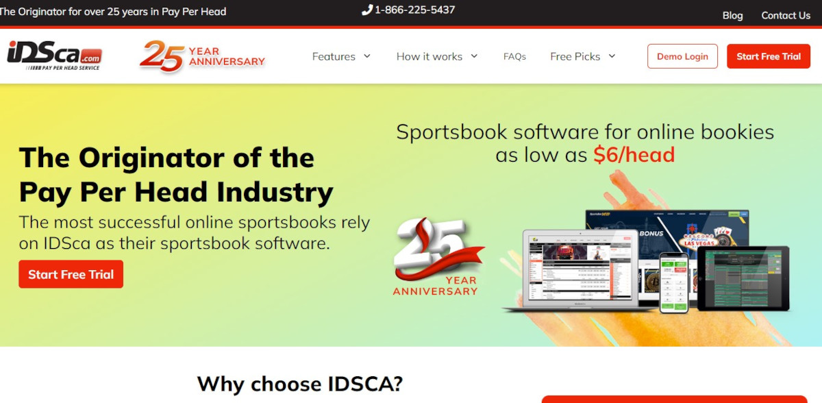 IDSCA Sportsbook Pay Per Head Review