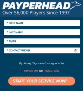 The PayPerHead Registration Process