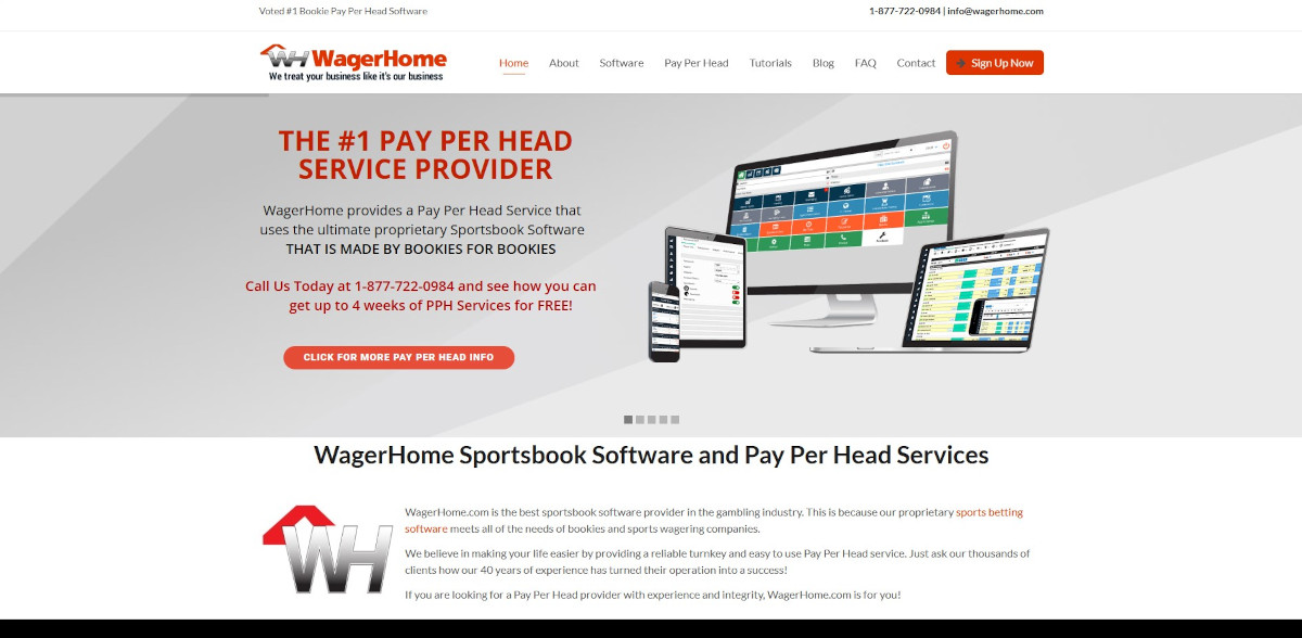 WagerHome.com Sportsbook Pay Per head Review